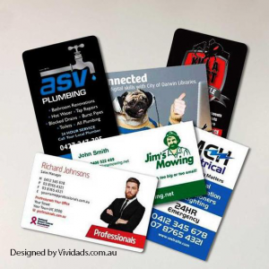image is depicting business card as a clever tool of business promotion 