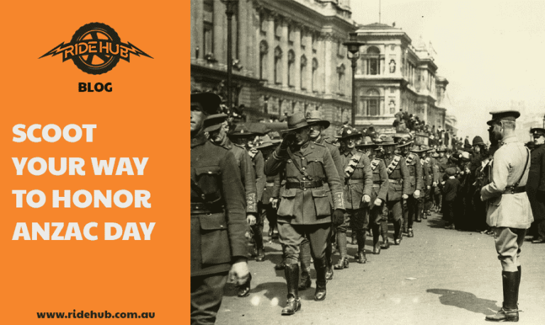 SCOOT YOUR WAY TO HONOR ANZAC DAY